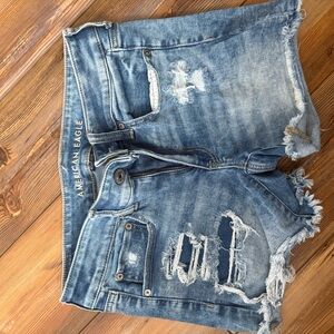 American Eagle Outfitters Light Blue Denim Shorts